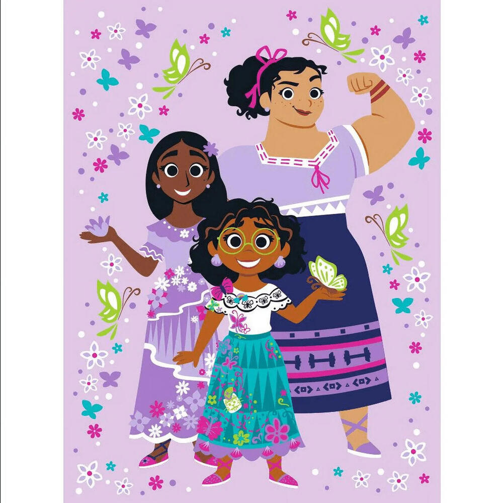 Disney Encanto Twin Raschel Blanket